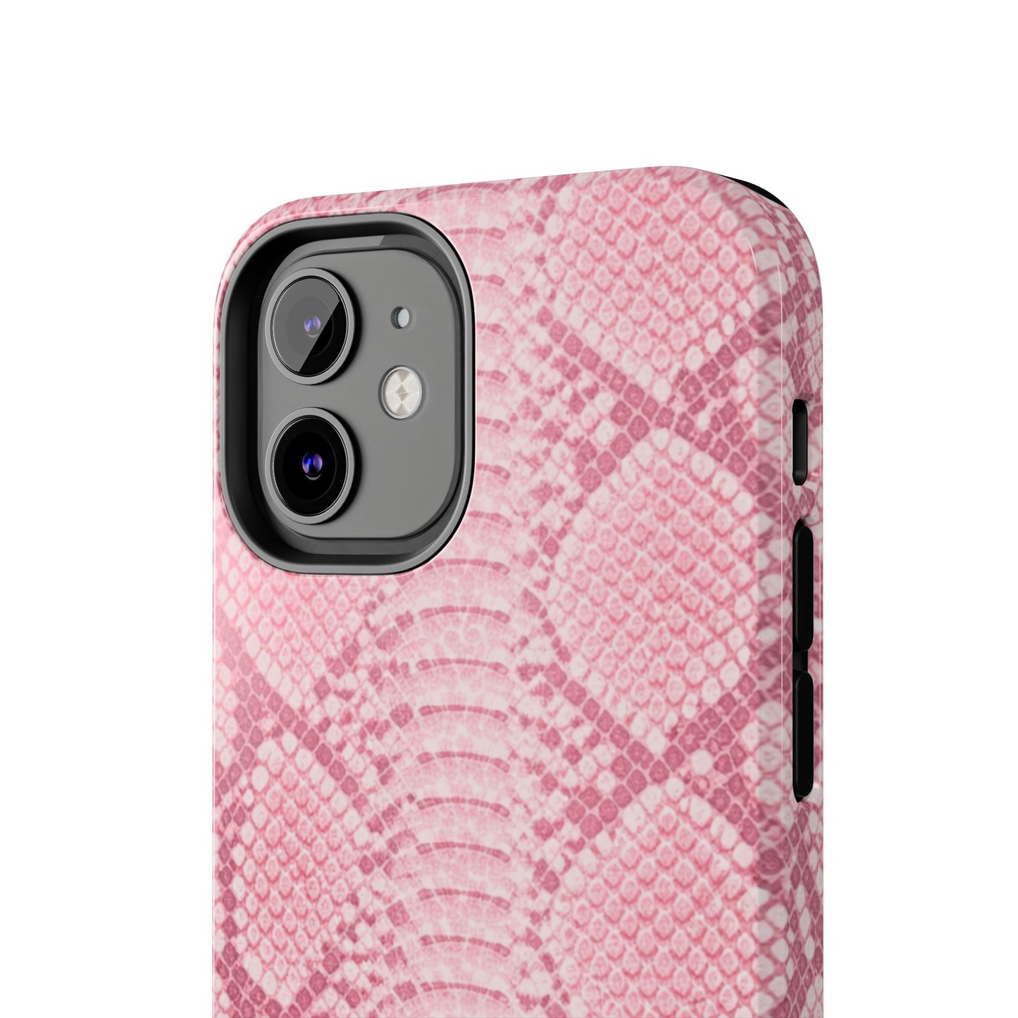 Pink Snake Skin - Protective Phone Case