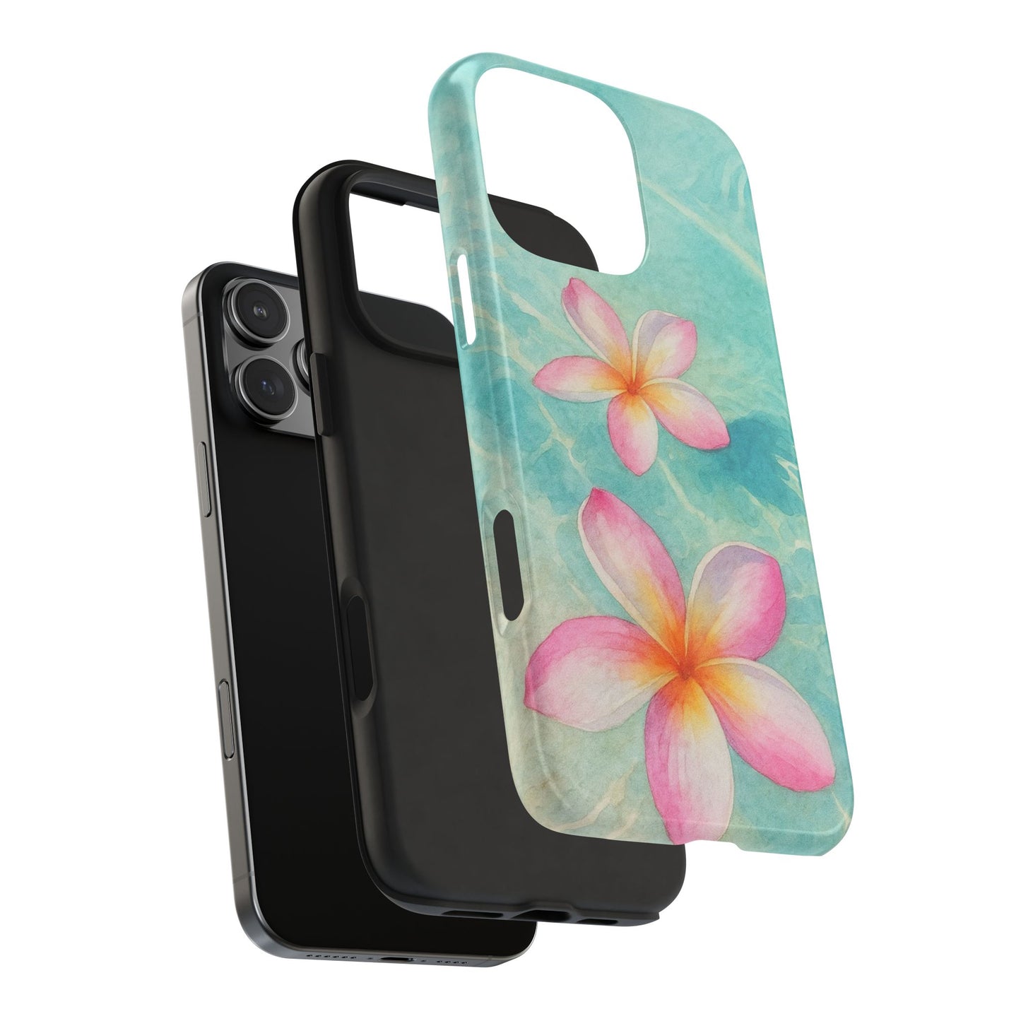 Tropical Flowers - Protective Phone Case