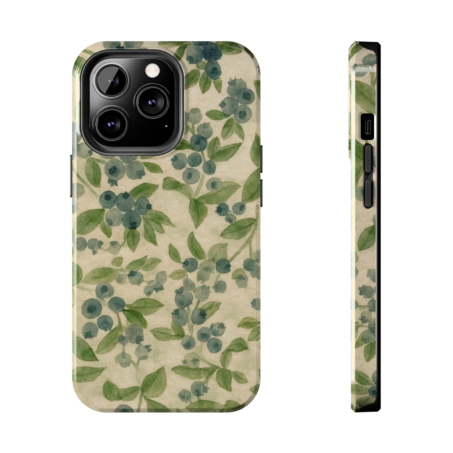 Wild Blueberries - Protective Phone Case