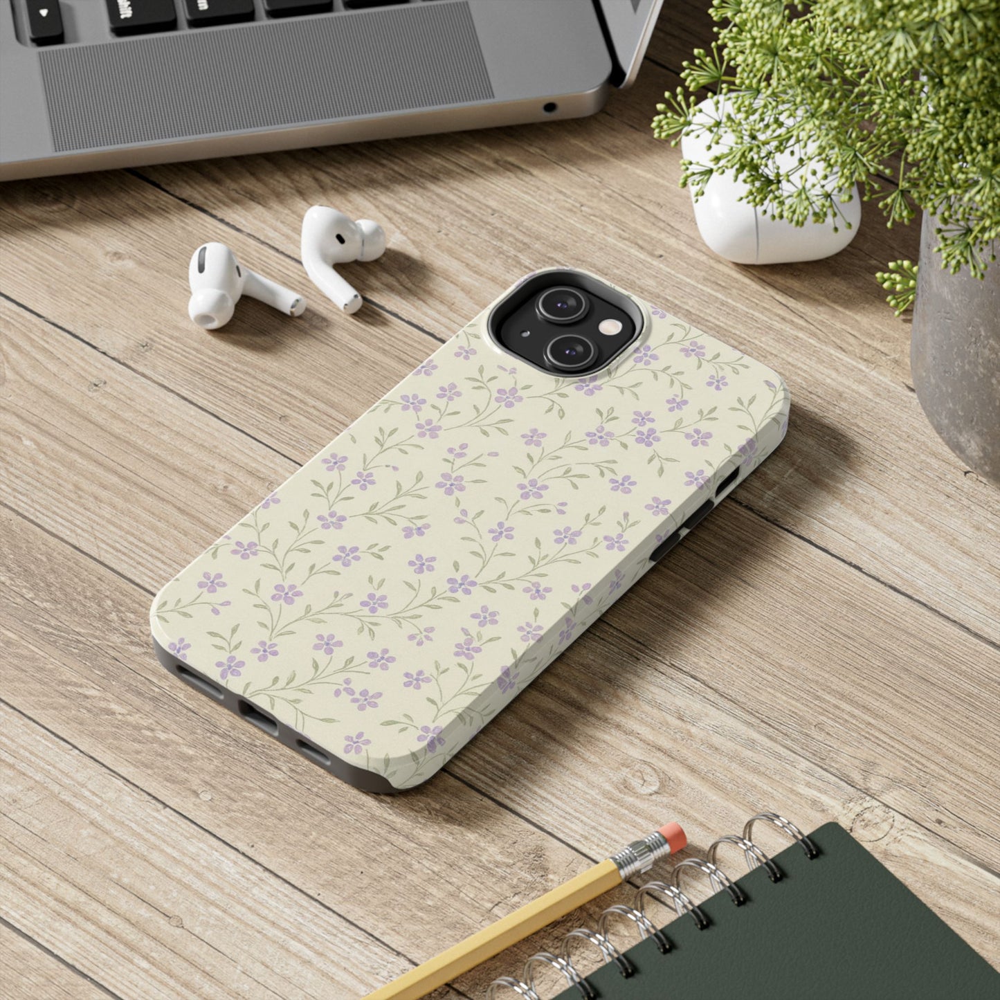 Lavender Meadow - Protective Phone Case