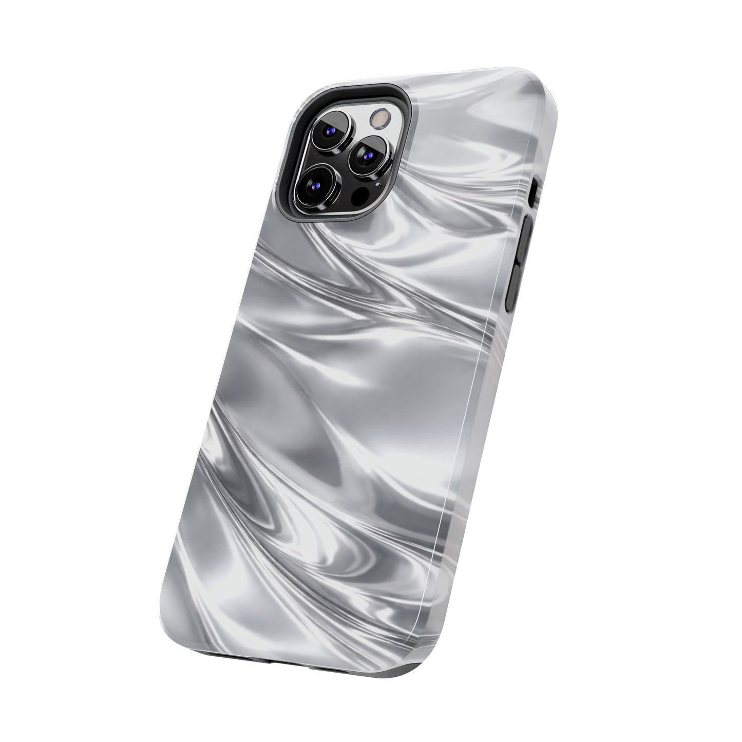 Silver Metallic - Protective Phone Case