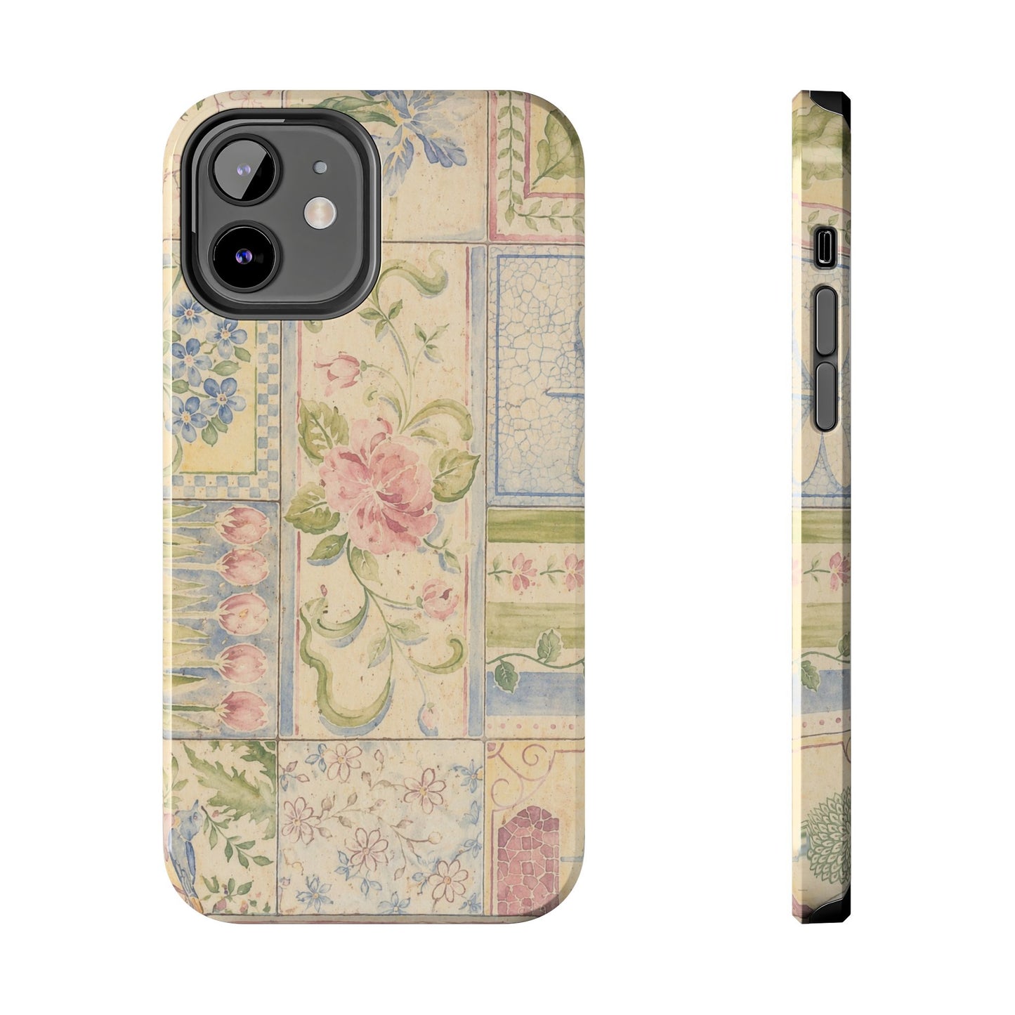 Floral Patchwork - Protective Phone Case