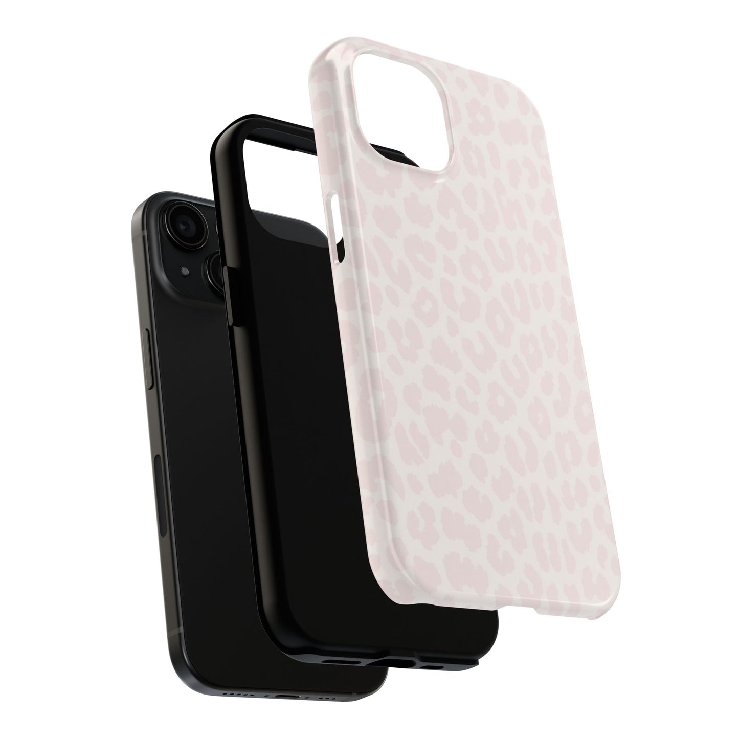 Petal Pink Leopard - Protective Phone Case