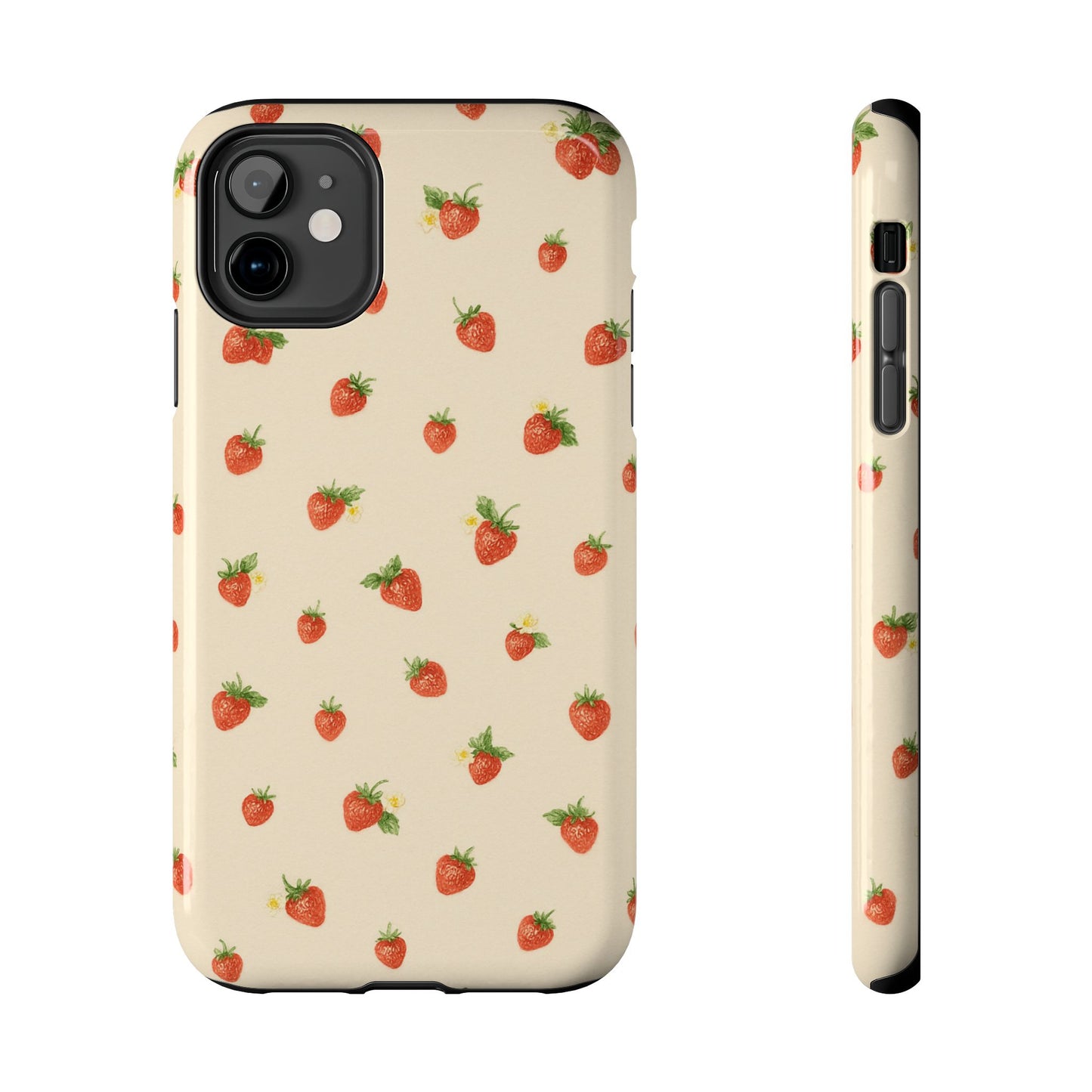 Strawberry Picking - Protective Phone Case