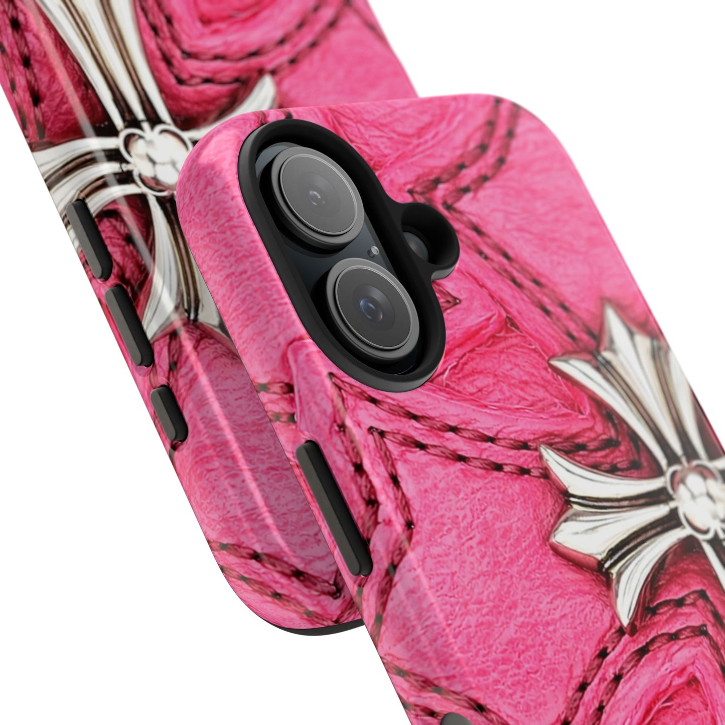 Pink Cross - Protective Phone Case
