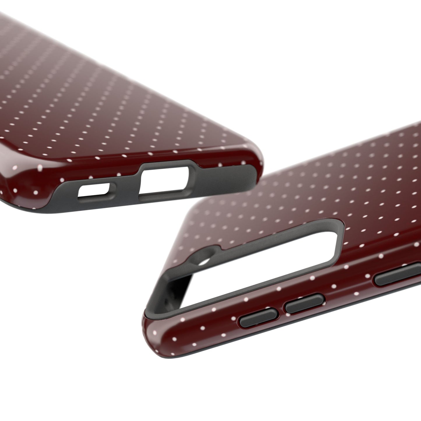 Red Polka Dots - Protective Phone Case