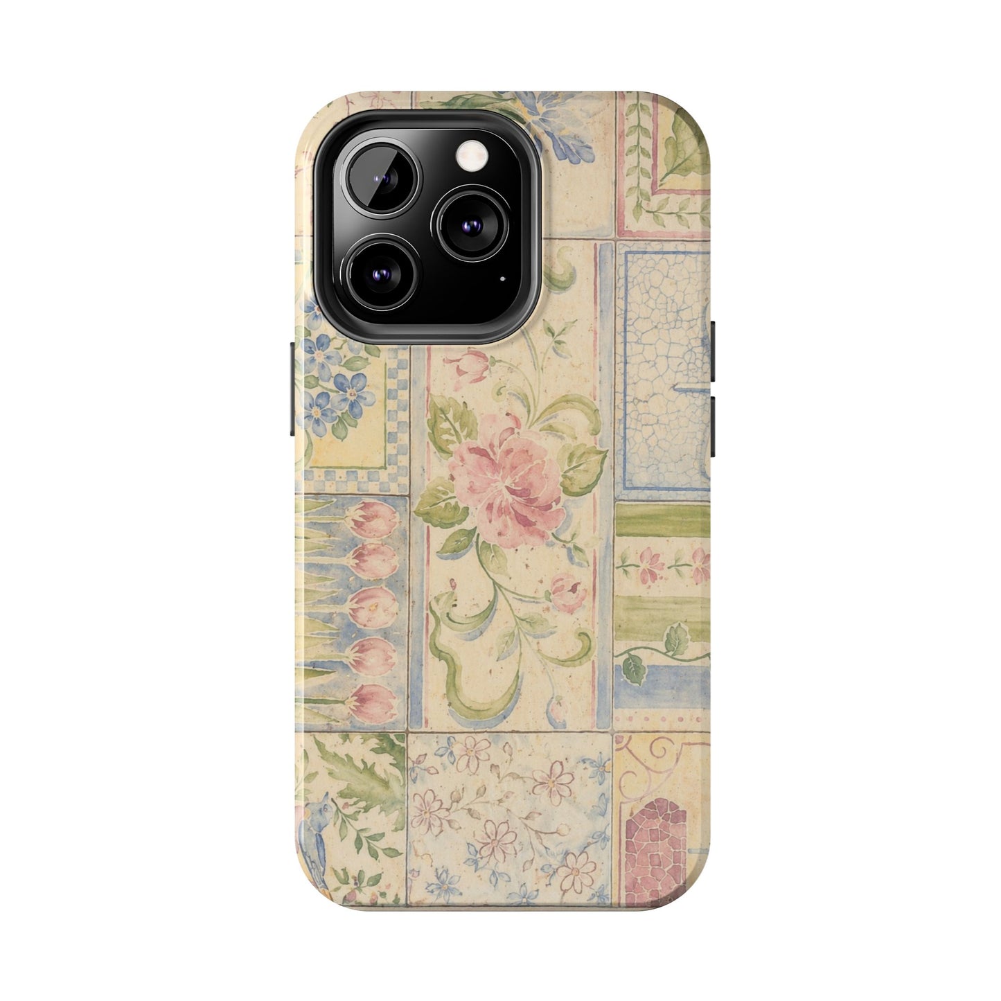 Floral Patchwork - Protective Phone Case