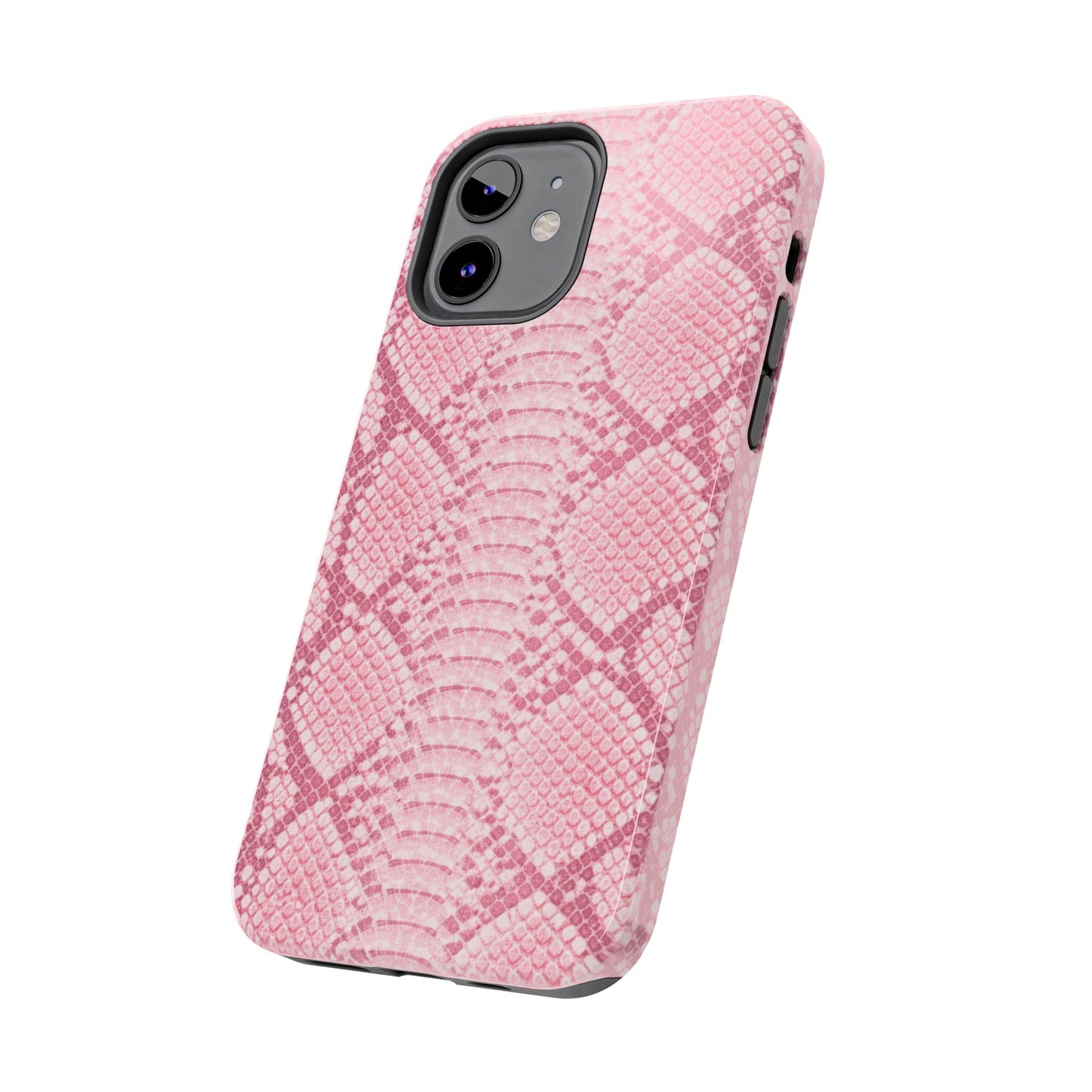 Pink Snake Skin - Protective Phone Case