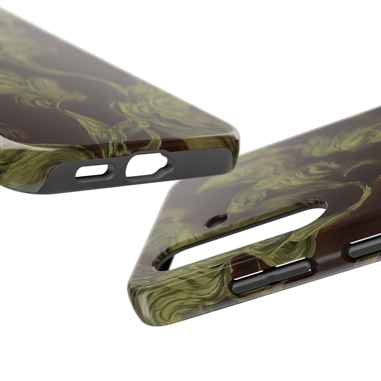 Magnolia Stained Glass - Protective Phone Case