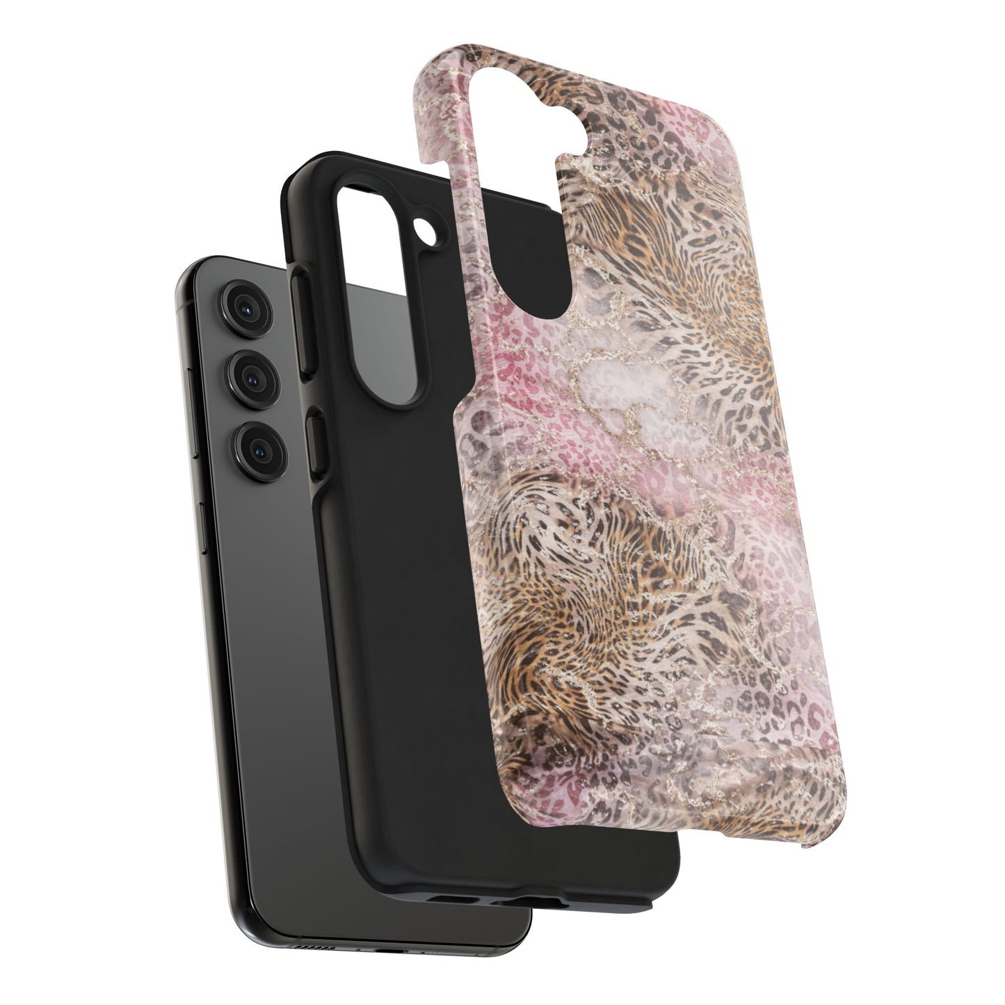 Pink Leopard - Protective Phone Case