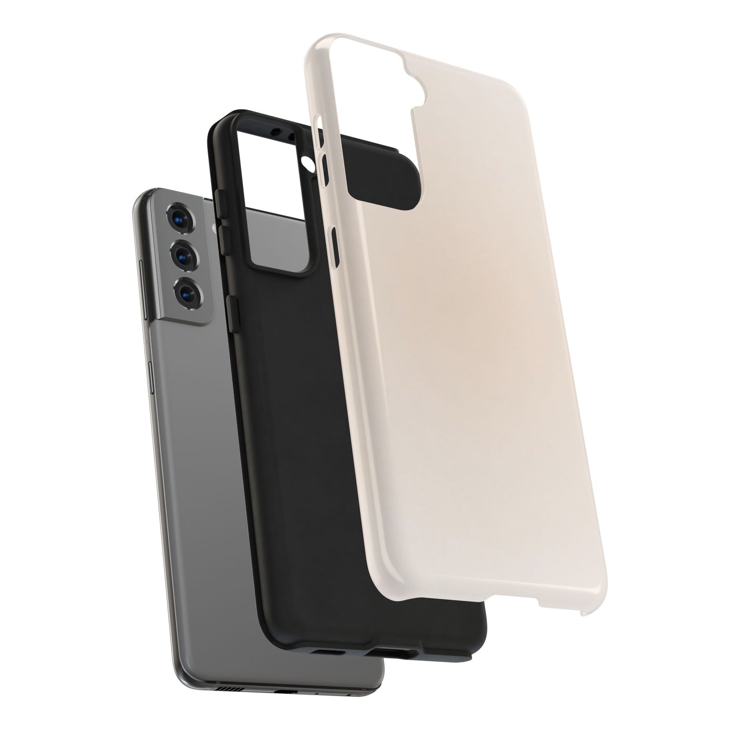 Beige Ombre - Protective Phone Case