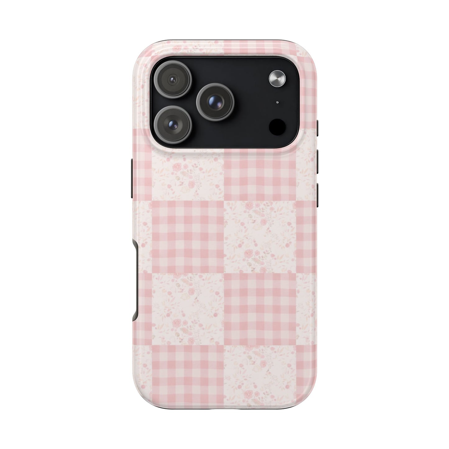 Baby Pink Quilt - Protective Phone Case