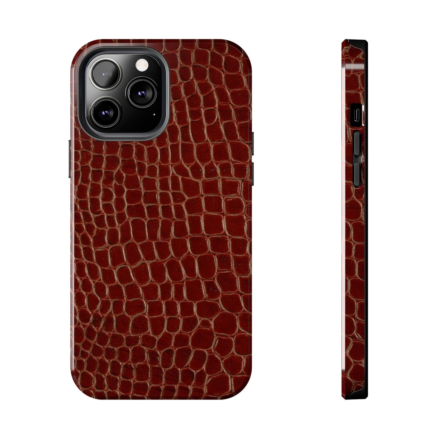 Y2K Red Crocodile - Protective Phone Case