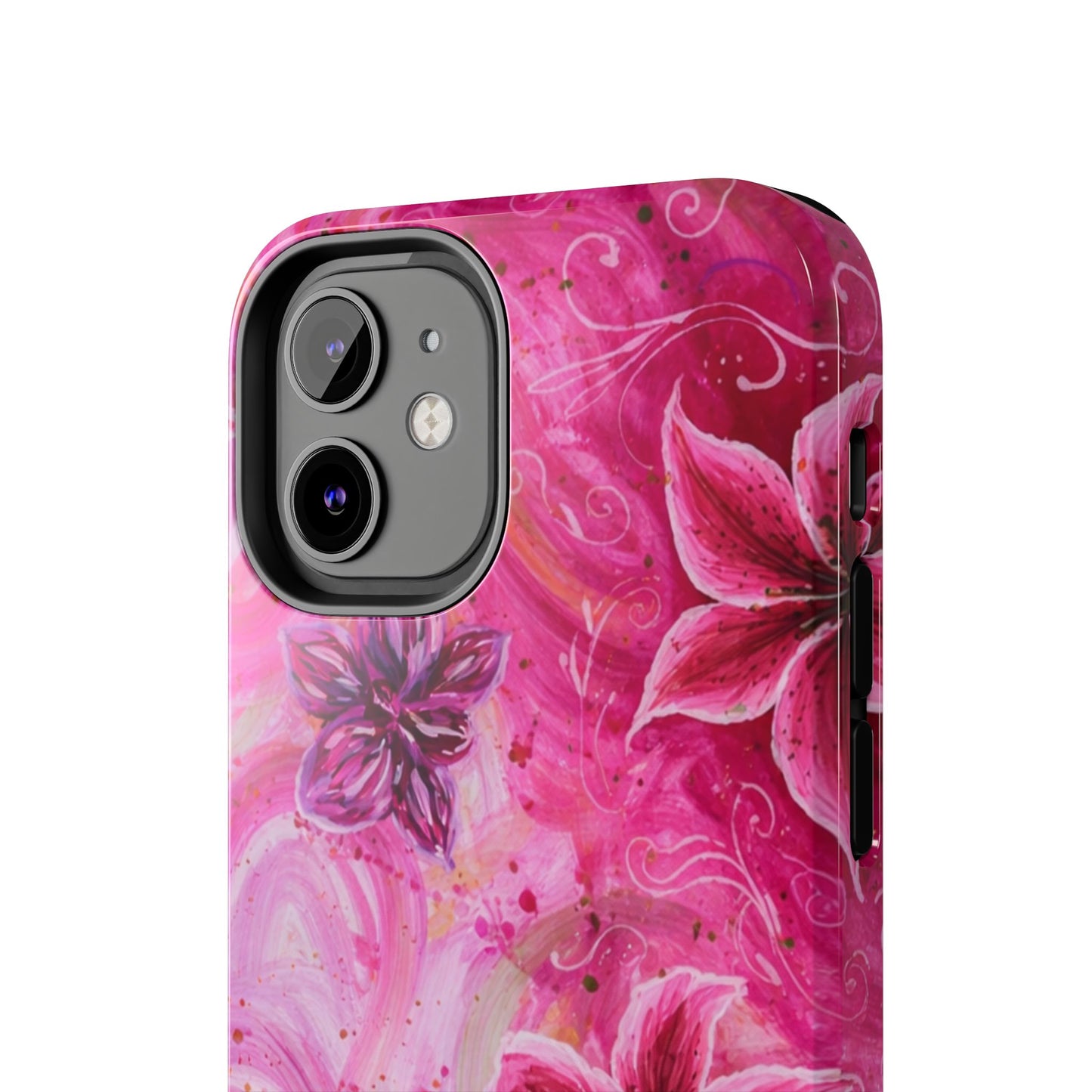 Watercolor Hibiscus - Protective Phone Case