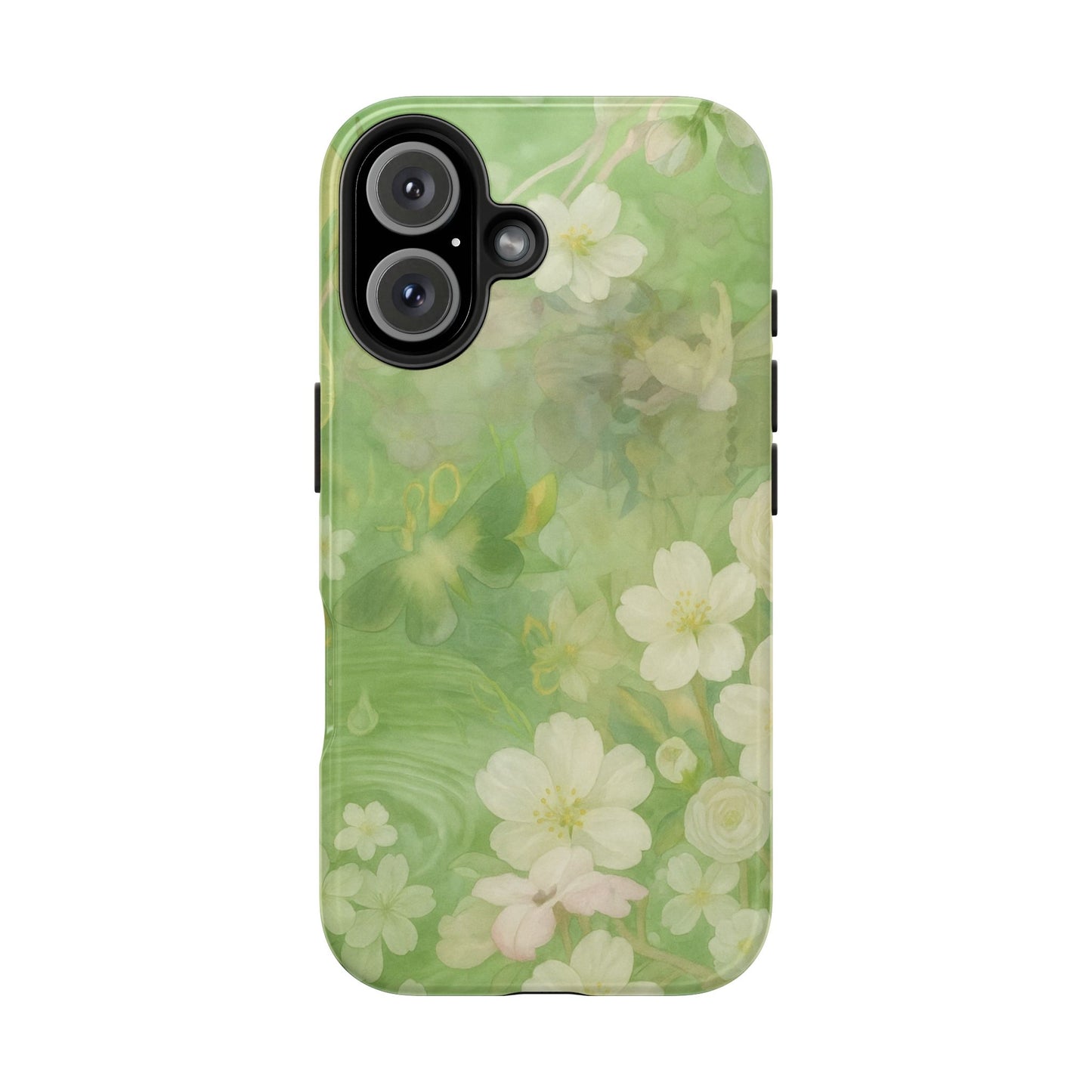 Sage Blossom - Protective Phone Case