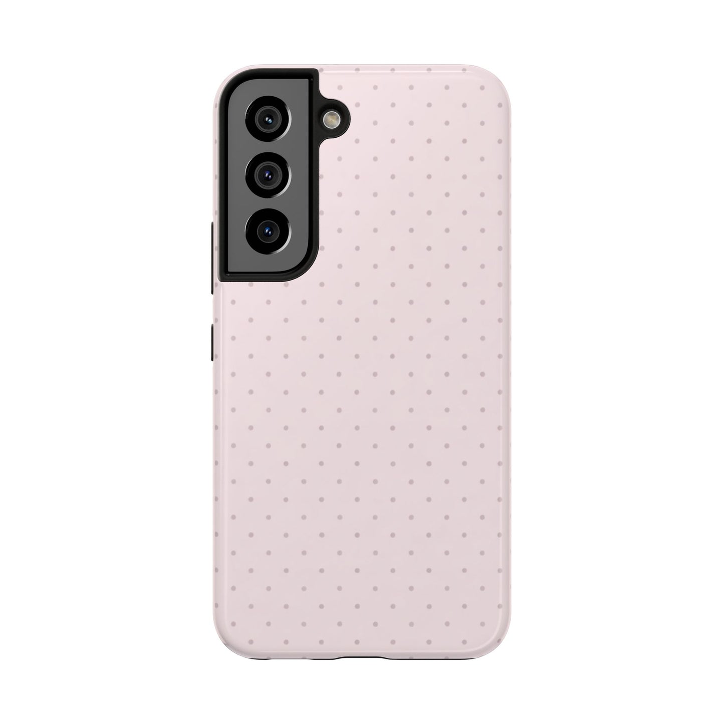 Blush Pink Polka Dot - Protective Phone Case