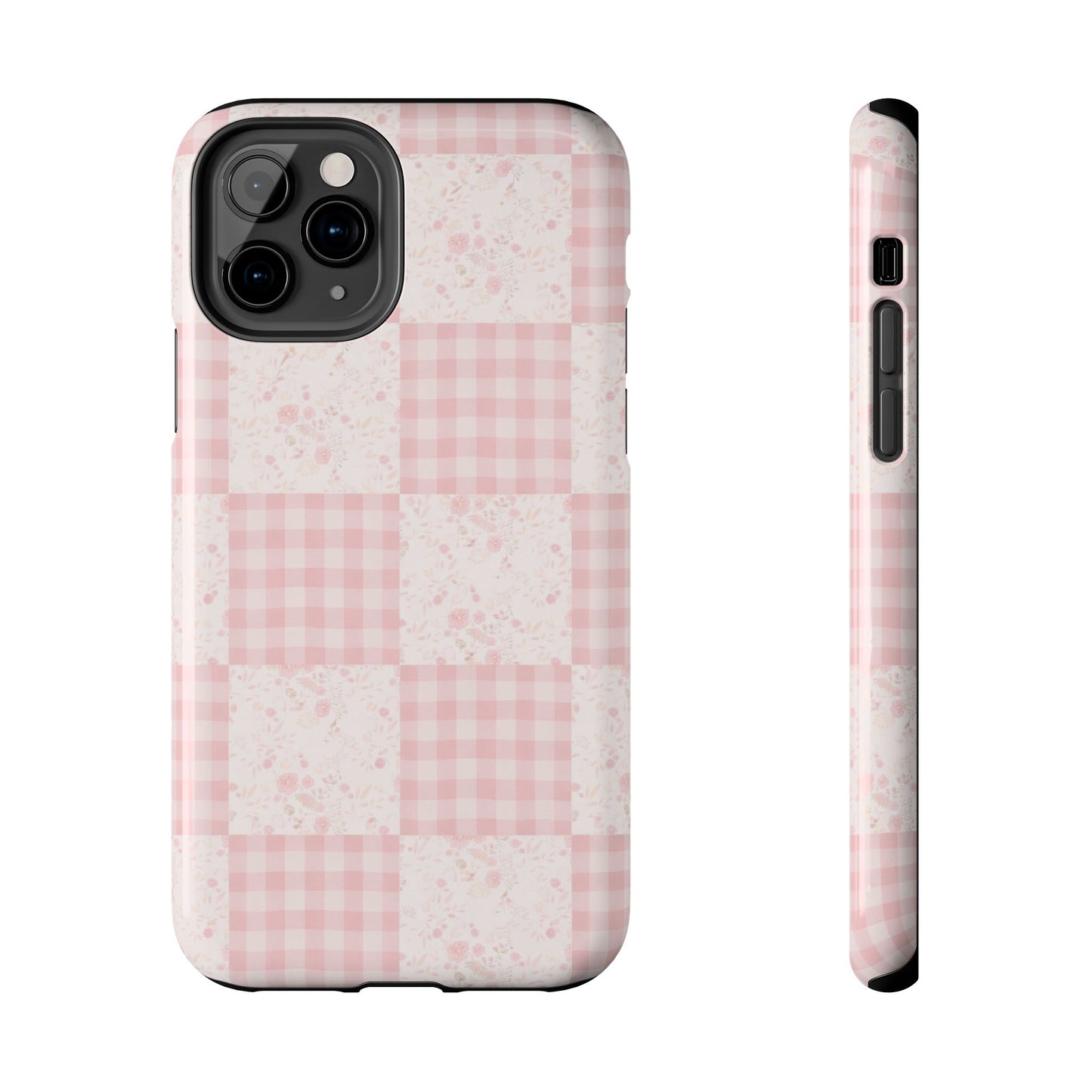 Baby Pink Quilt - Protective Phone Case