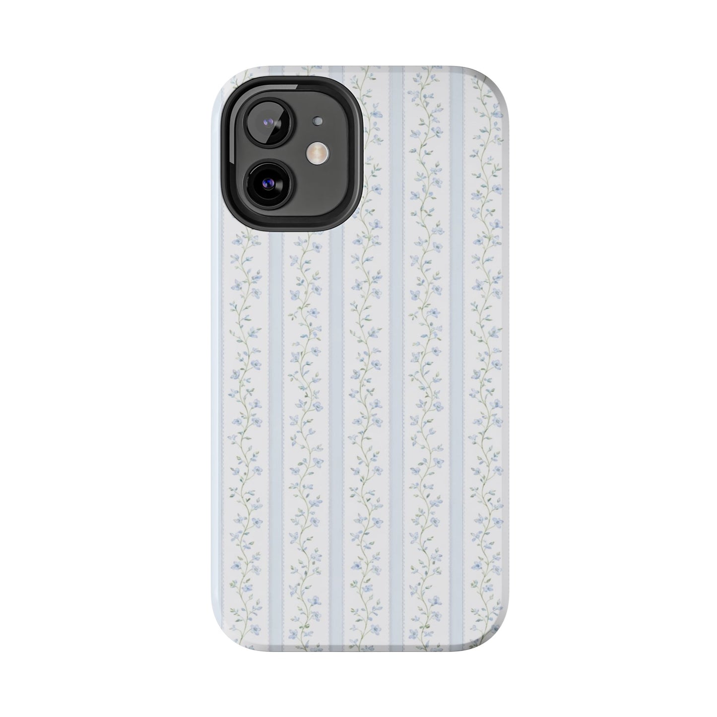 Vintage Blue Vine - Protective Phone Case