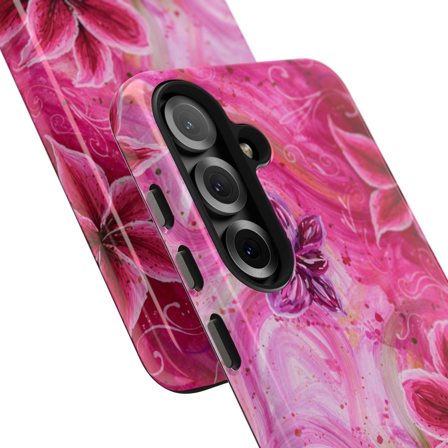 Watercolor Hibiscus - Protective Phone Case