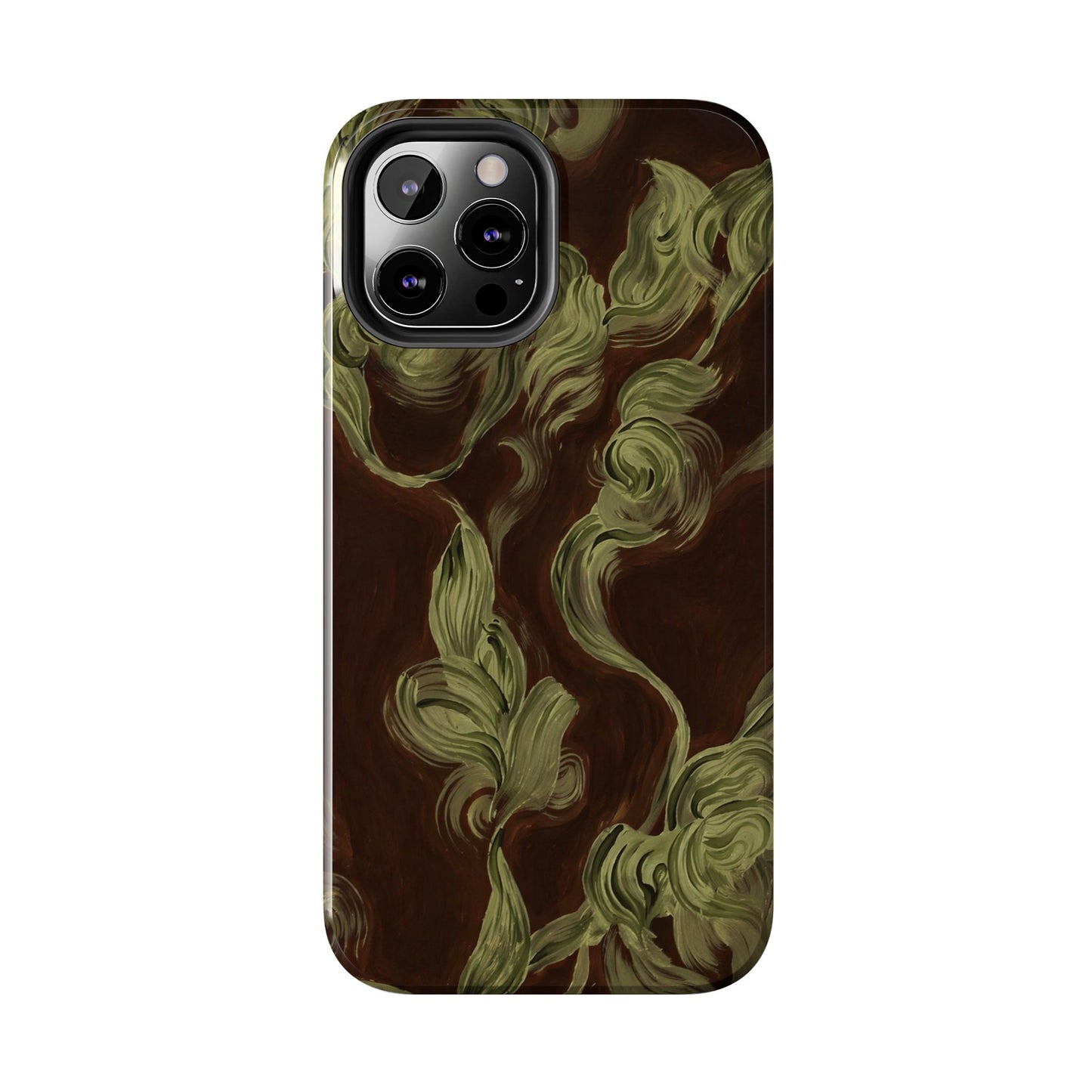 Magnolia Stained Glass - Protective Phone Case