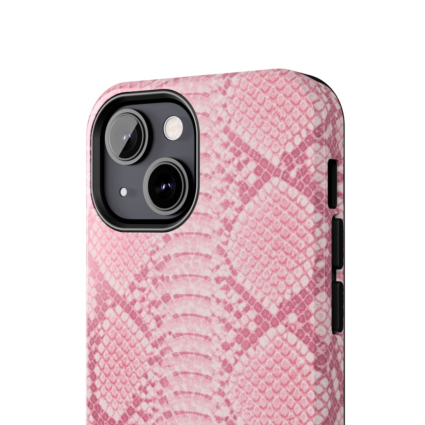 Pink Snake Skin - Protective Phone Case