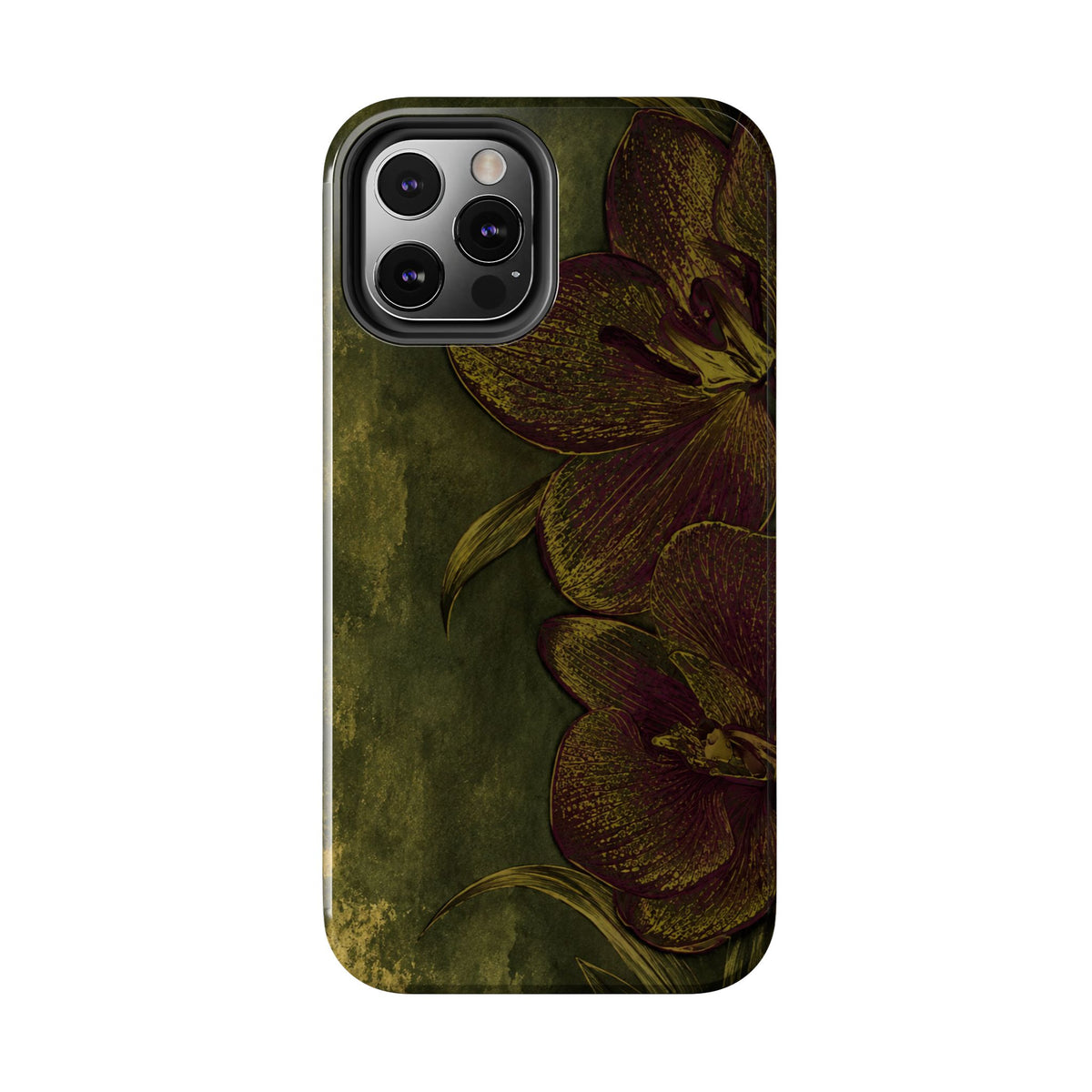 Olive Orchid - Protective Phone Case