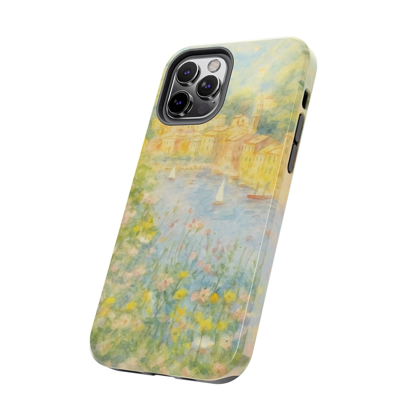 Mediterranean Seaside - Protective Phone Case