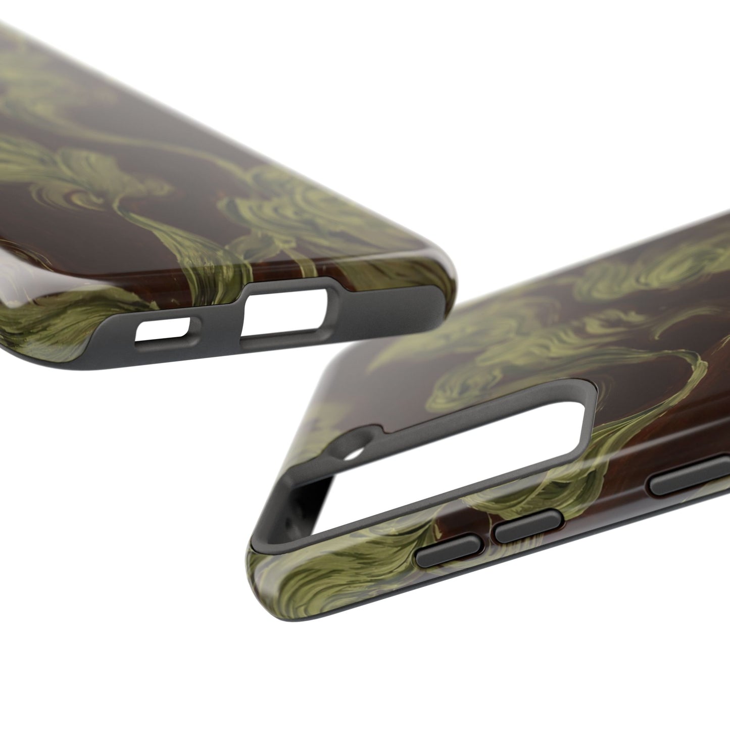 Magnolia Stained Glass - Protective Phone Case