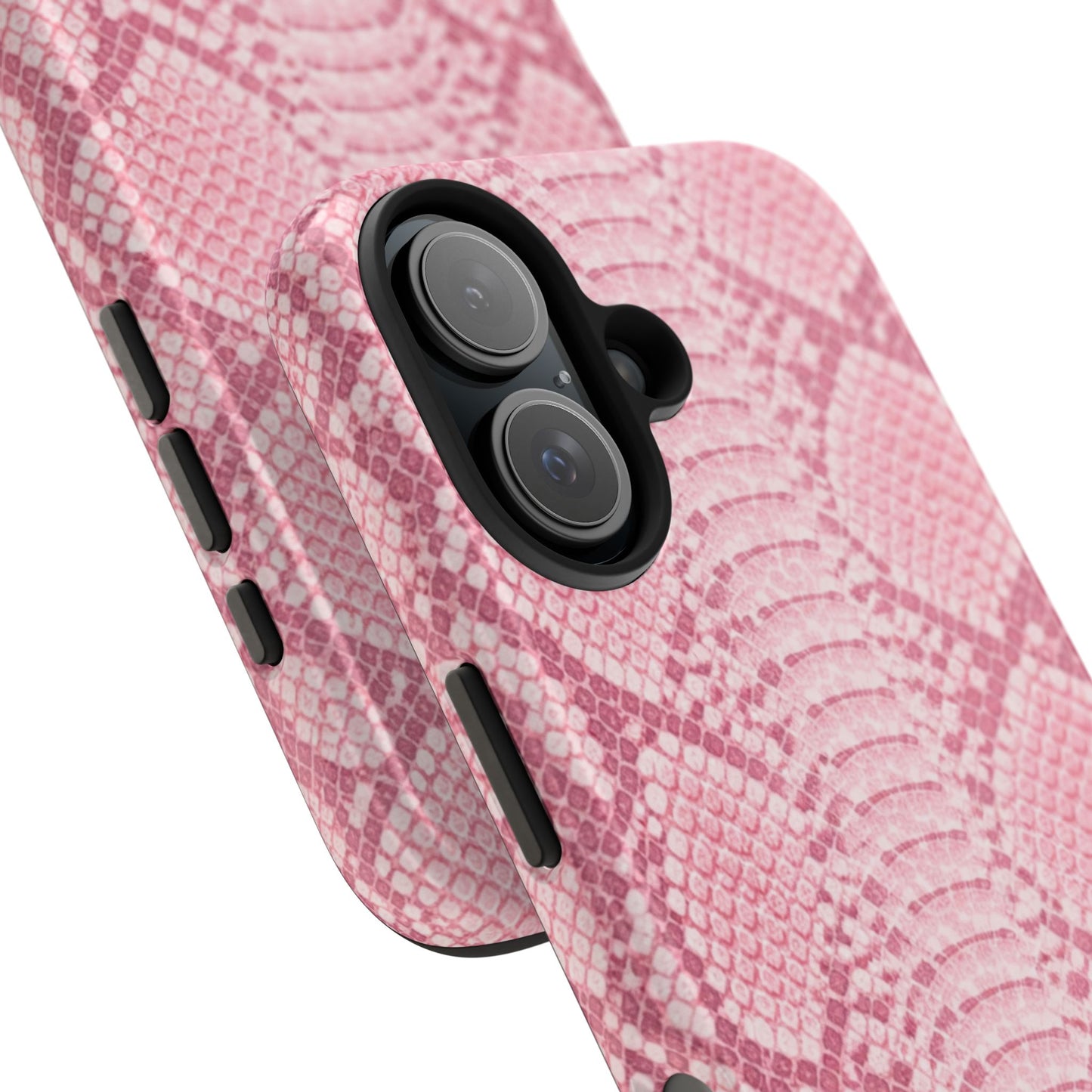 Pink Snake Skin - Protective Phone Case