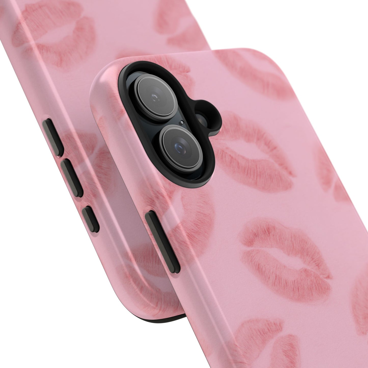 Pink Rosy Kisses - Protective Phone Case