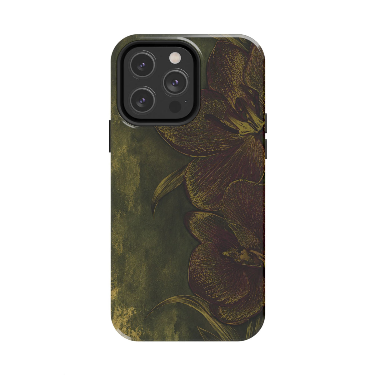 Olive Orchid - Protective Phone Case