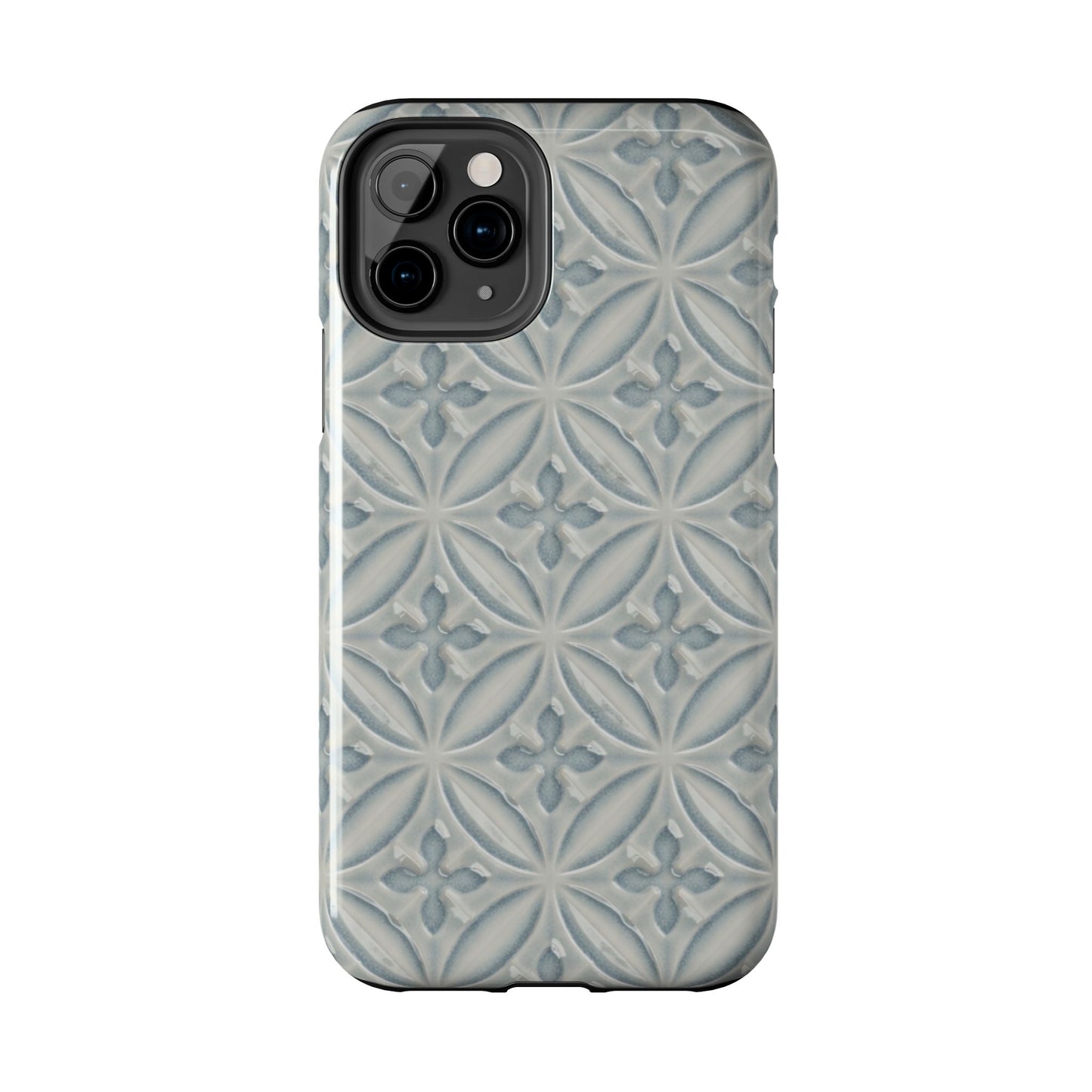 Vintage Blue Tile - Protective Phone Case