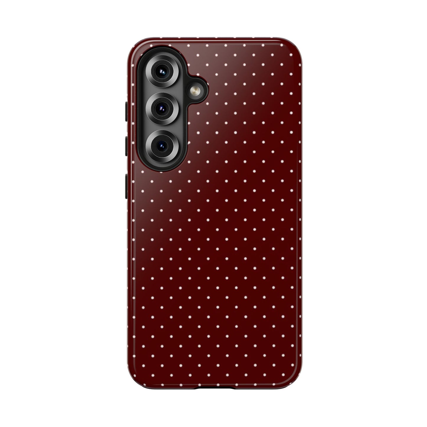 Red Polka Dots - Protective Phone Case