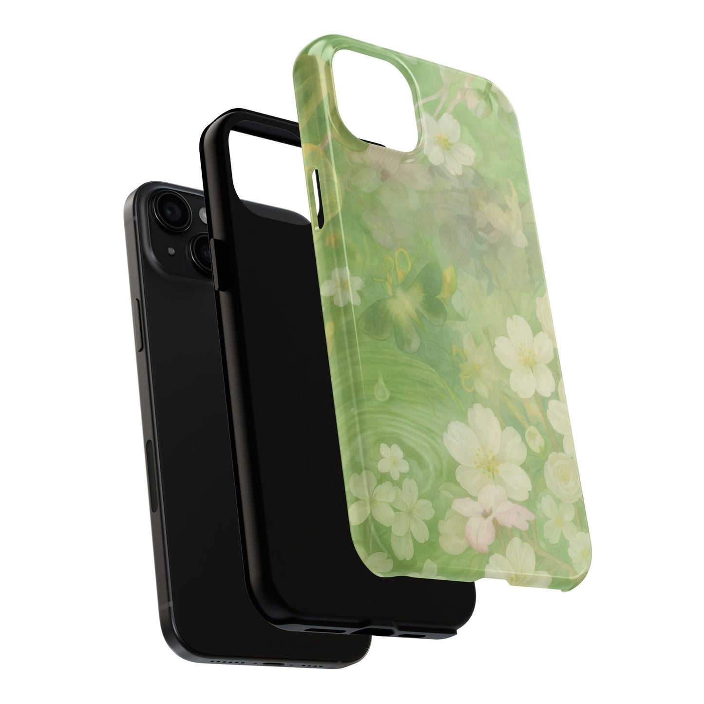 Sage Blossom - Protective Phone Case