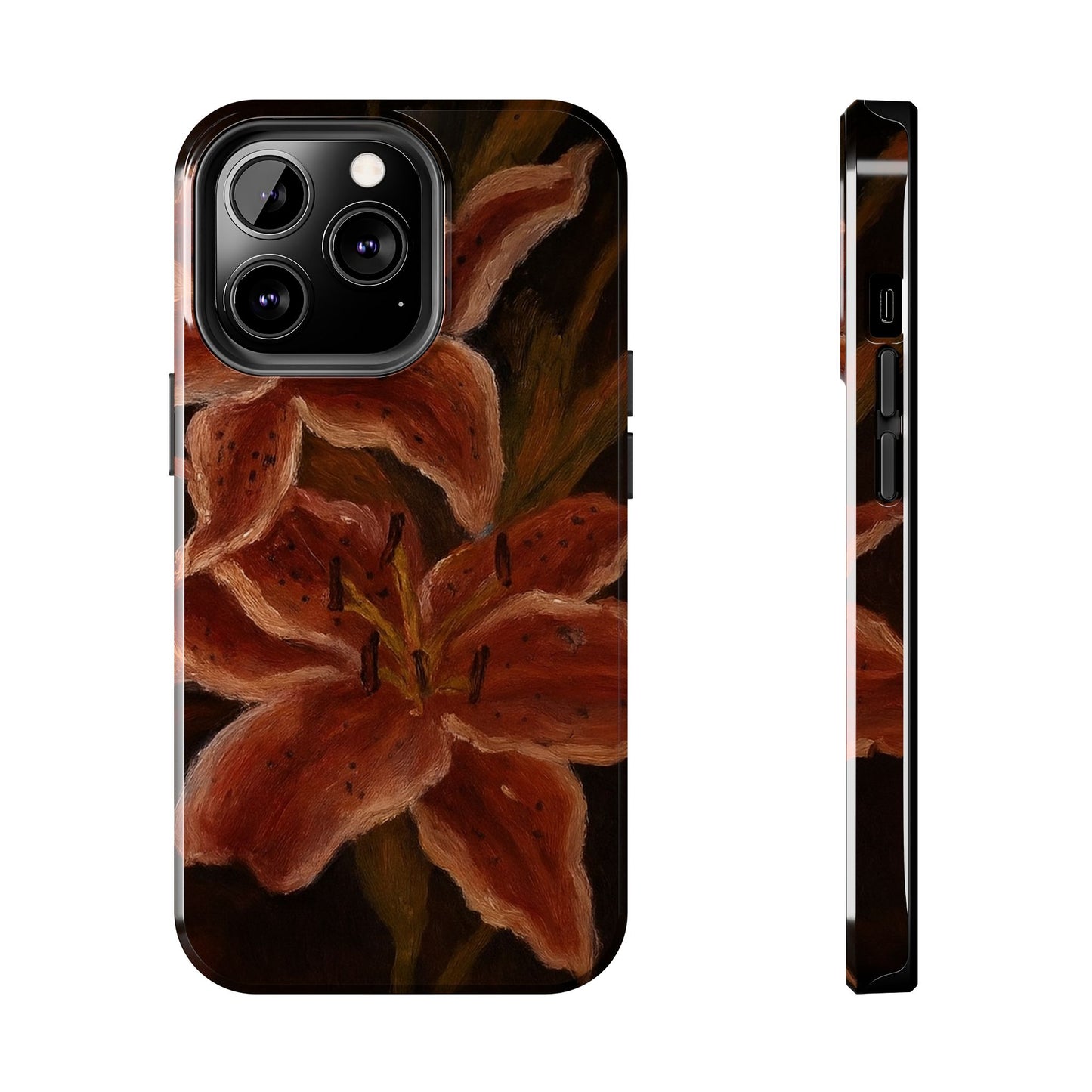 Midnight Bloom - Protective Phone Case