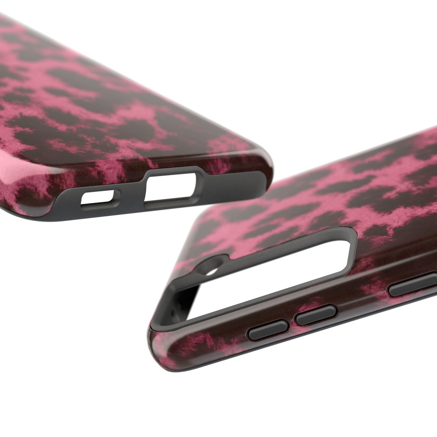 Pink Leopard Print - Protective Phone Case