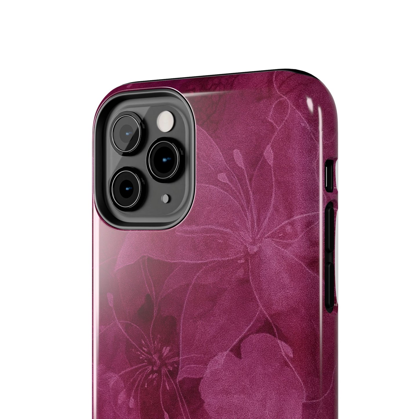 Magenta Petals - Protective Phone Case