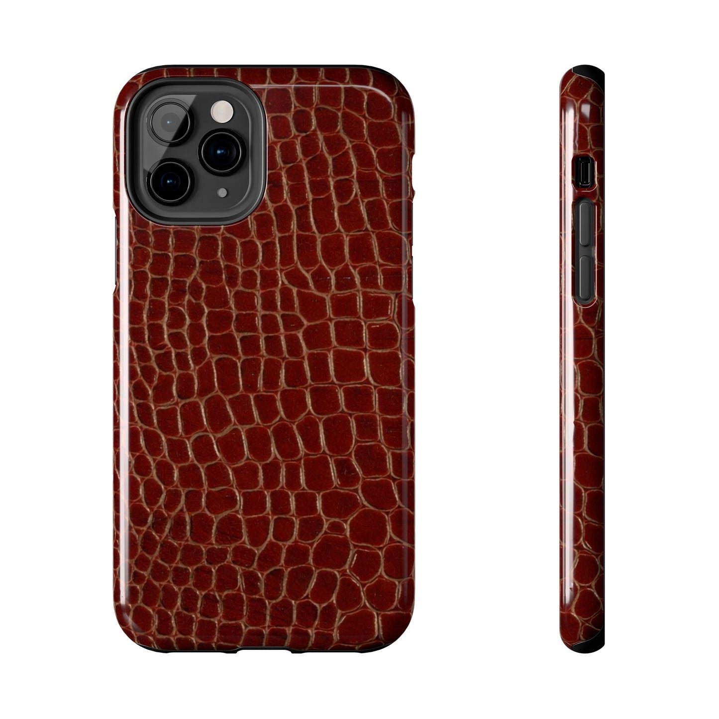 Y2K Red Crocodile - Protective Phone Case