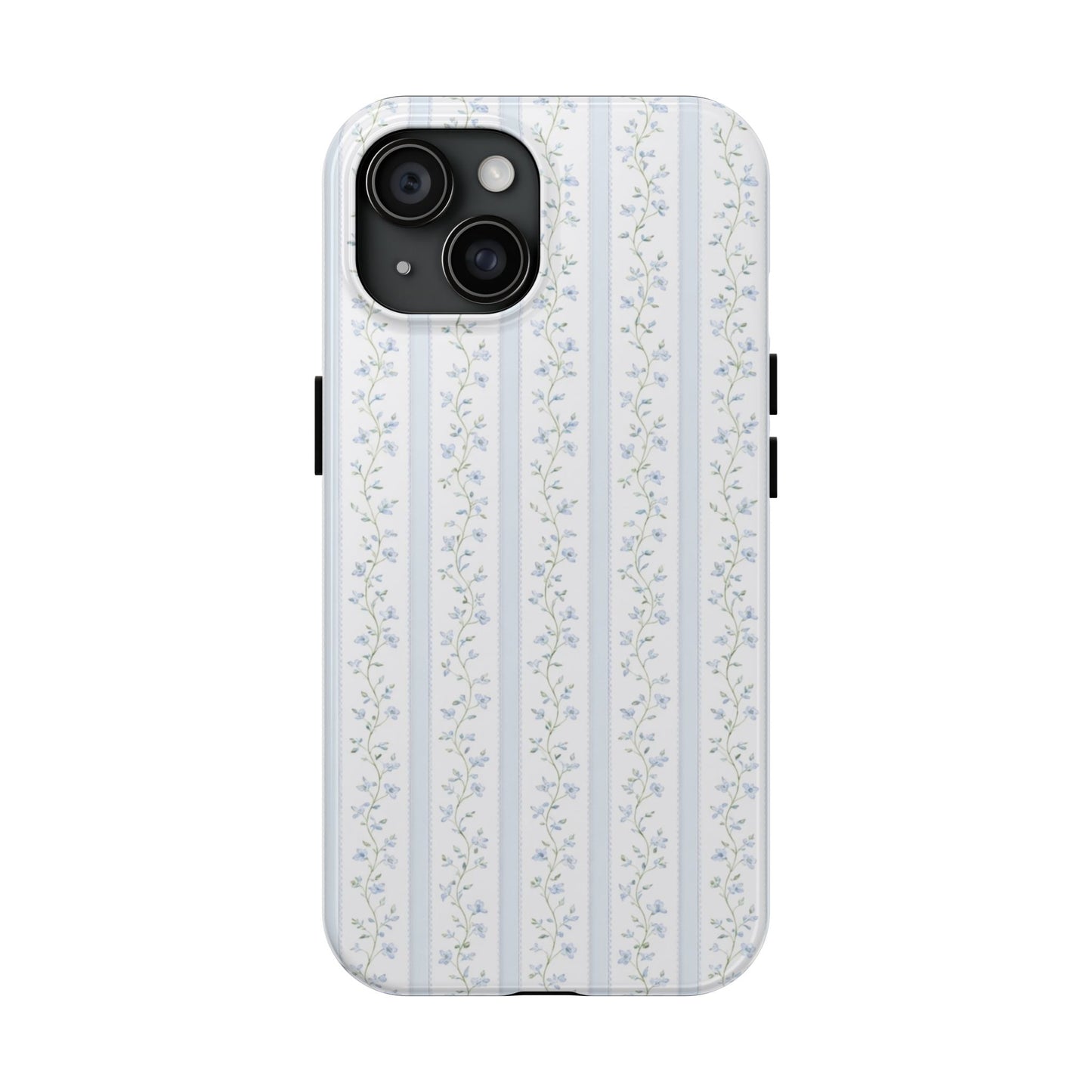 Vintage Blue Vine - Protective Phone Case