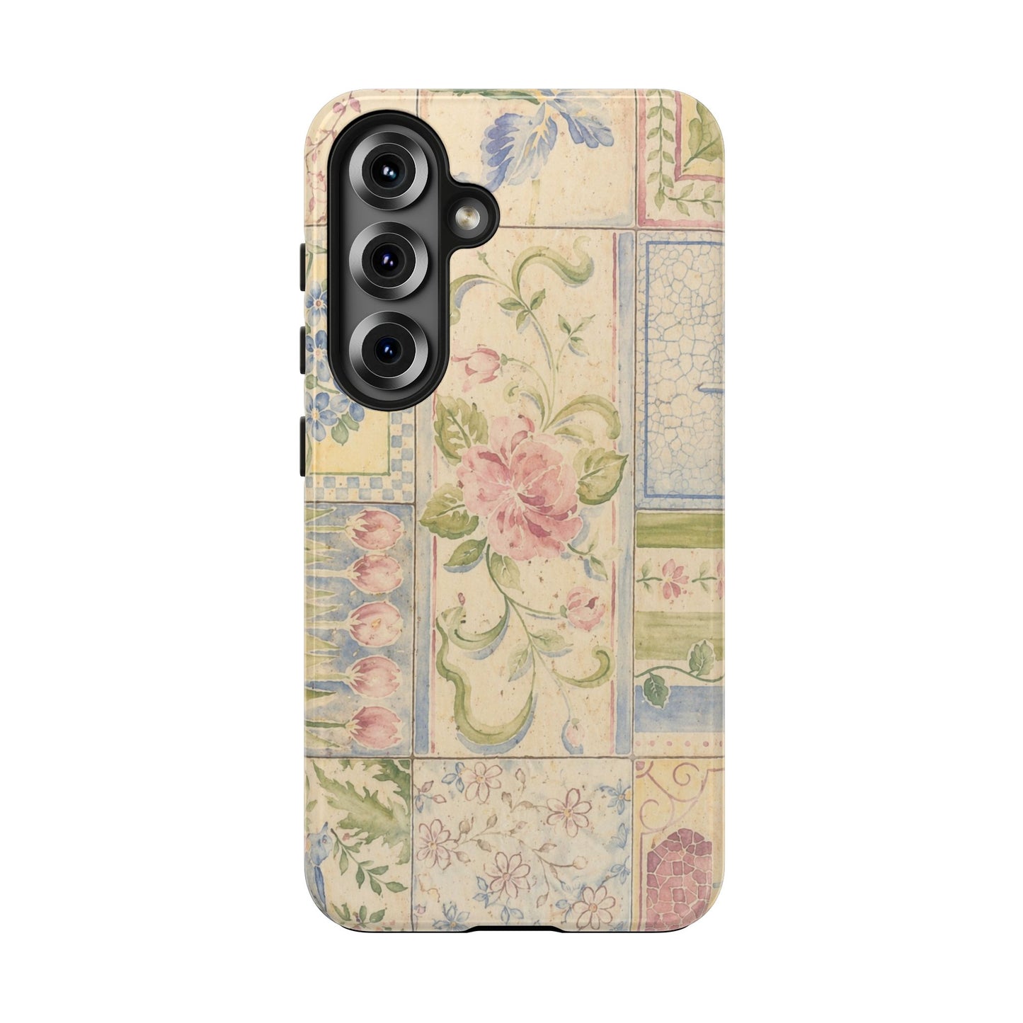 Floral Patchwork - Protective Phone Case