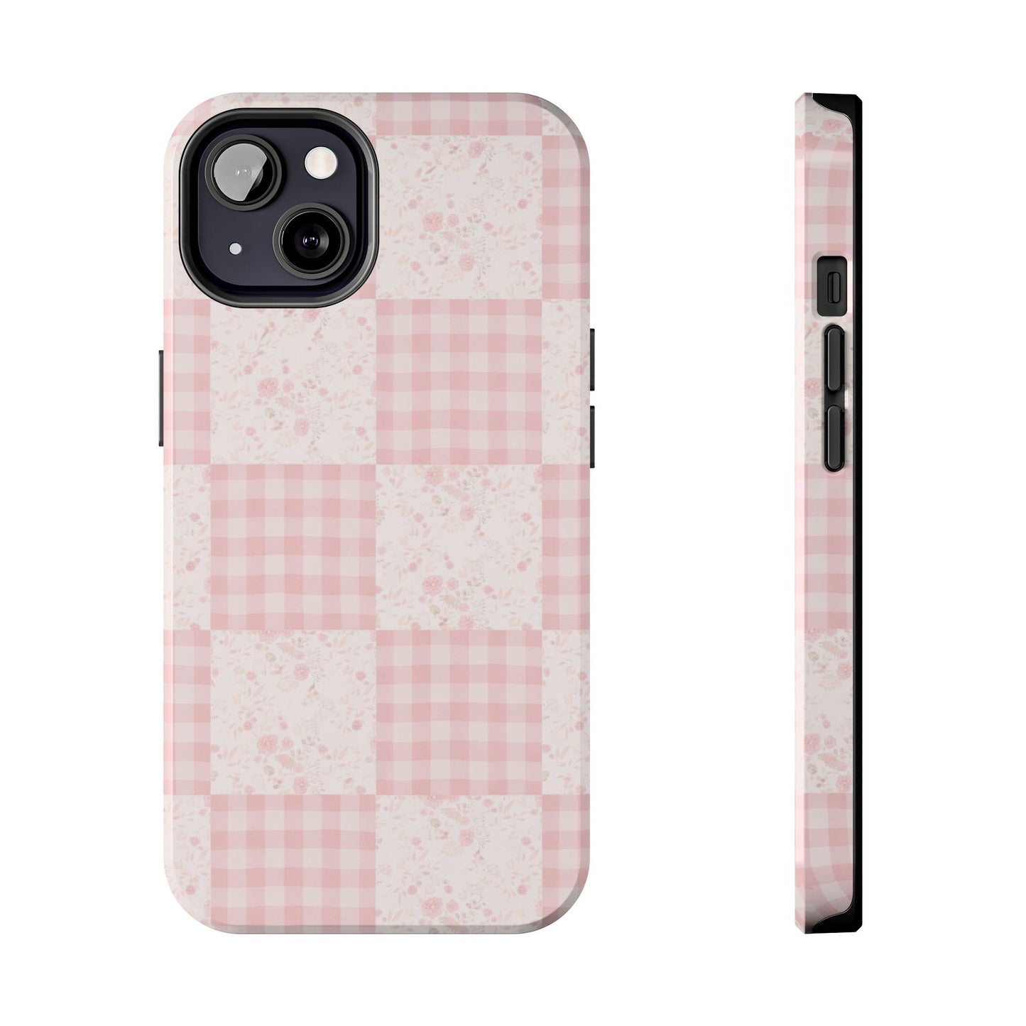 Baby Pink Quilt - Protective Phone Case