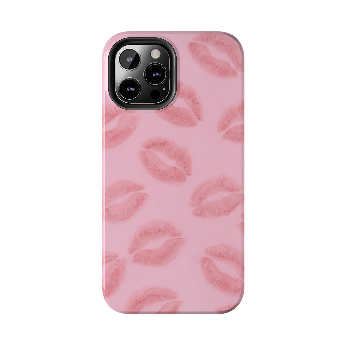 Pink Rosy Kisses - Protective Phone Case