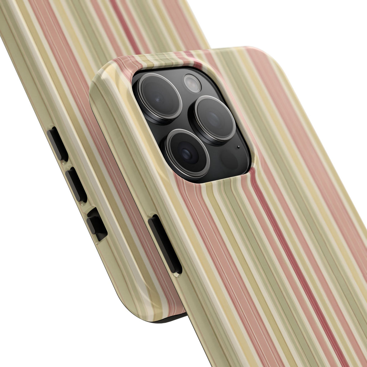 Rosewood Stripe - Protective Phone Case