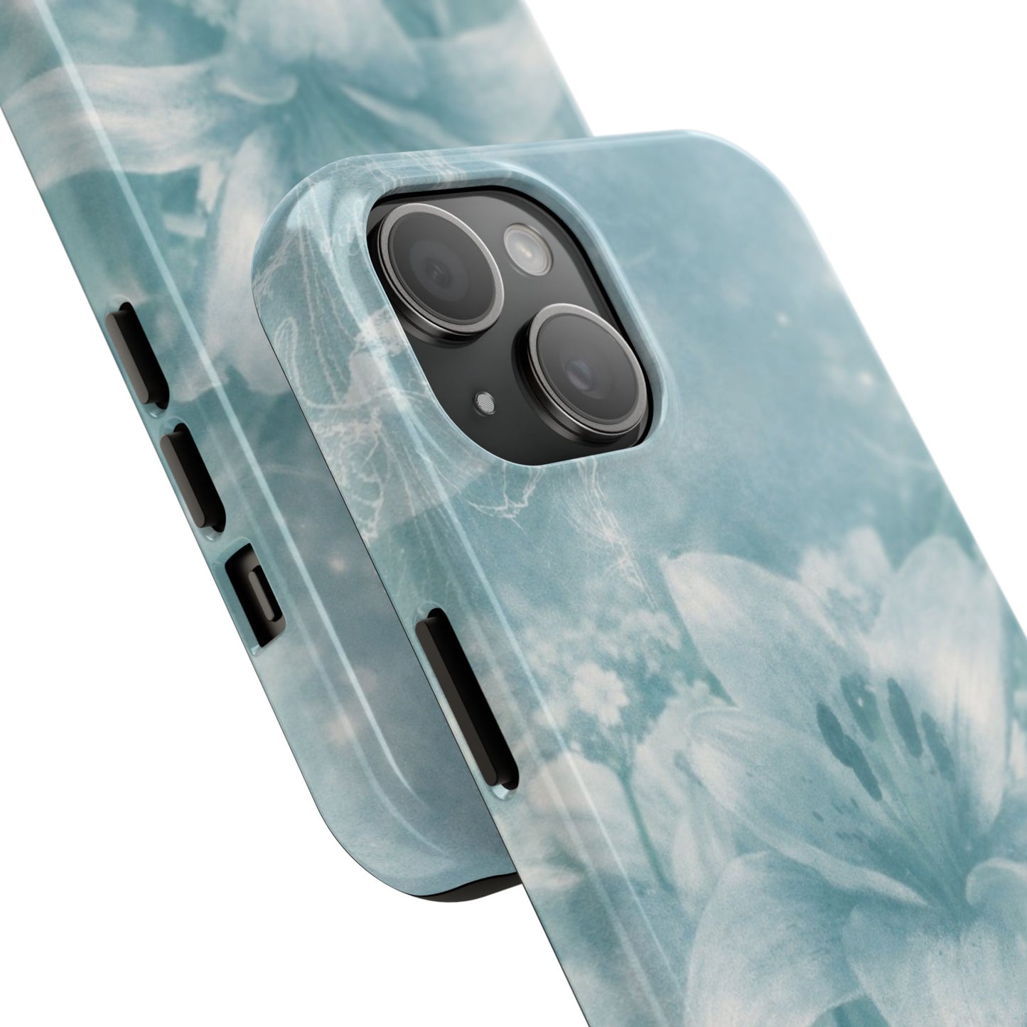 Teal Lily - Protective Phone Case