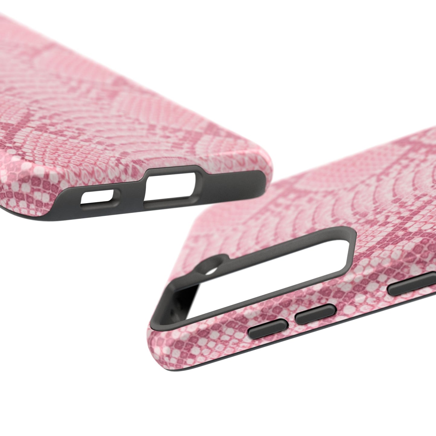 Pink Snake Skin - Protective Phone Case
