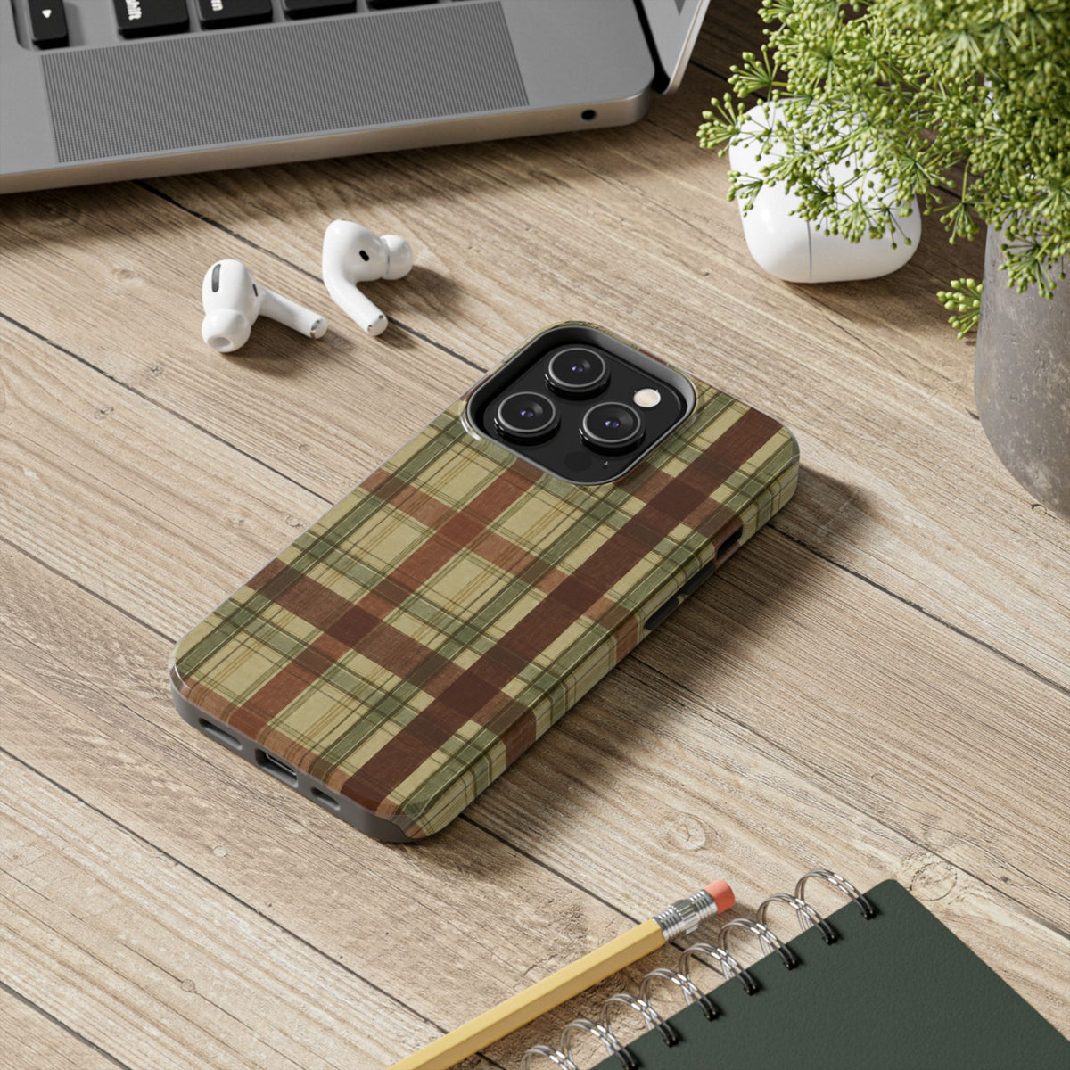 Autumn Plaid - Protective Phone Case