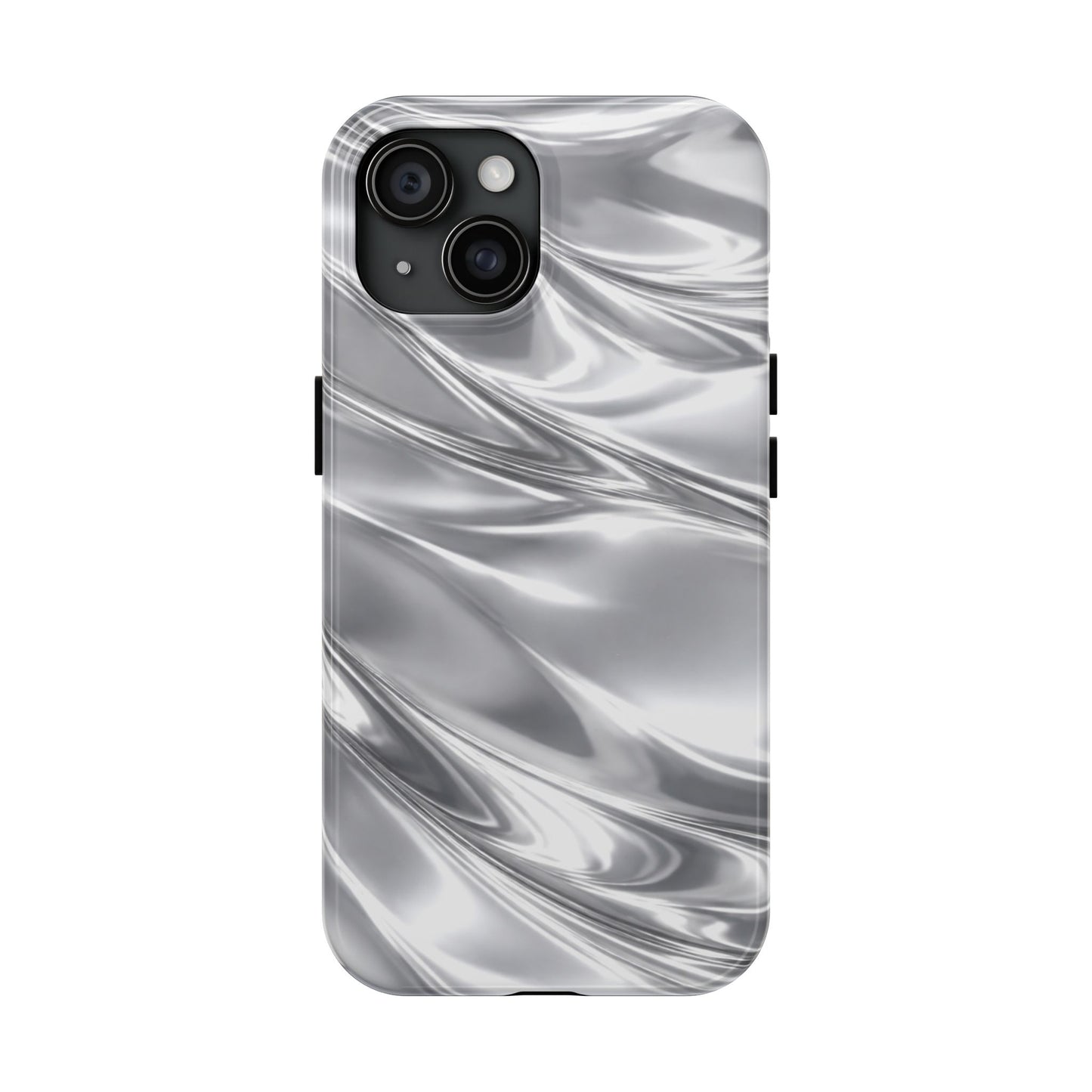 Silver Metallic - Protective Phone Case
