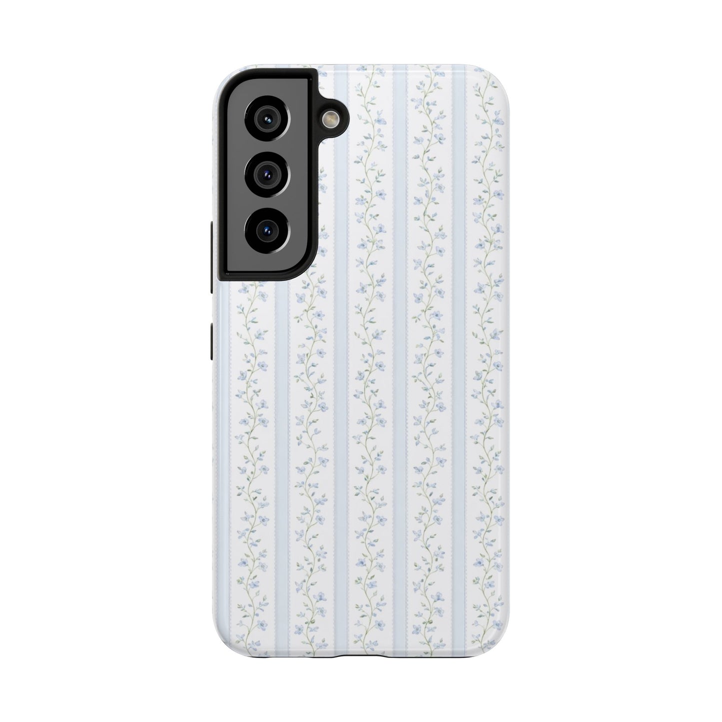 Vintage Blue Vine - Protective Phone Case