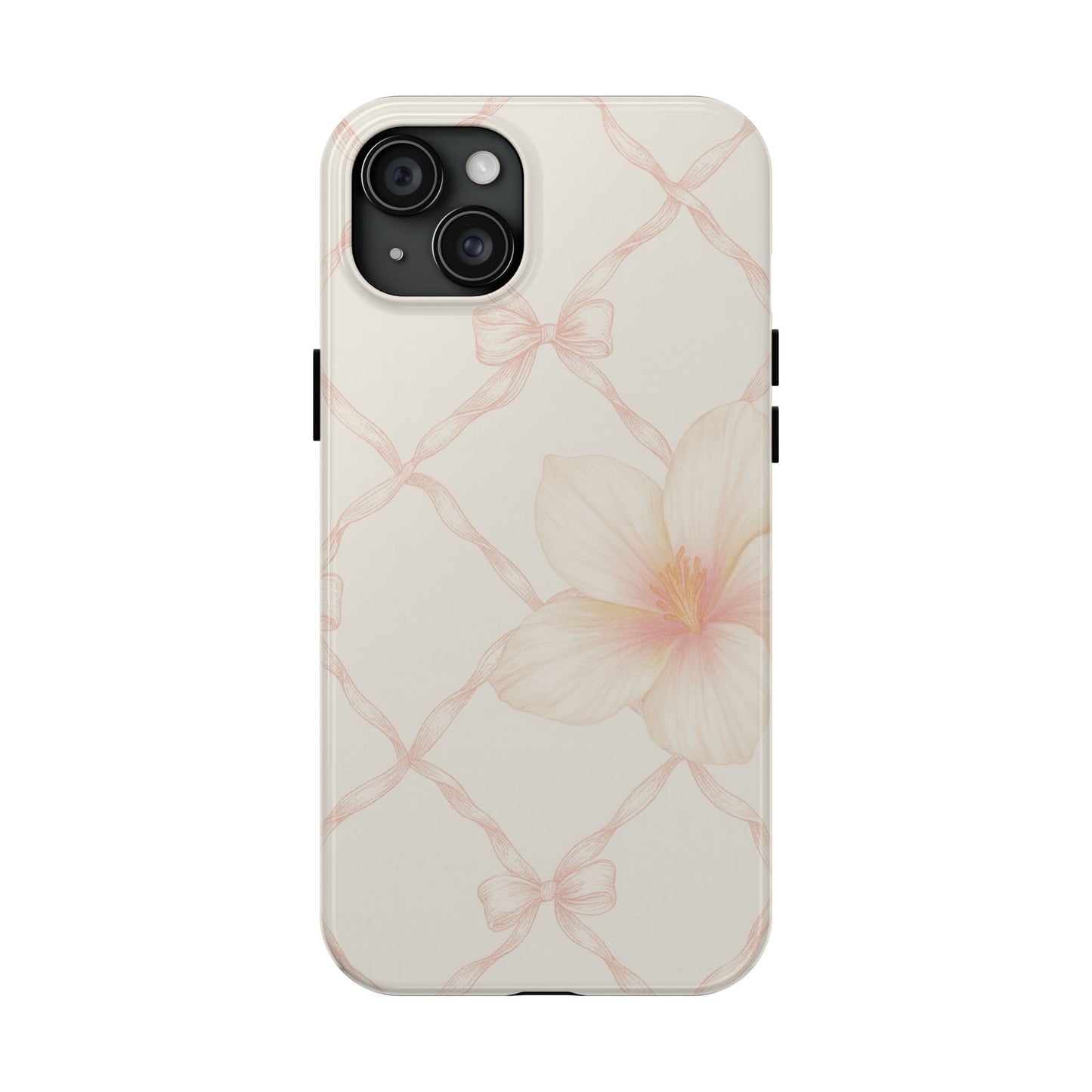Bows and Botanical - Protective Phone Case
