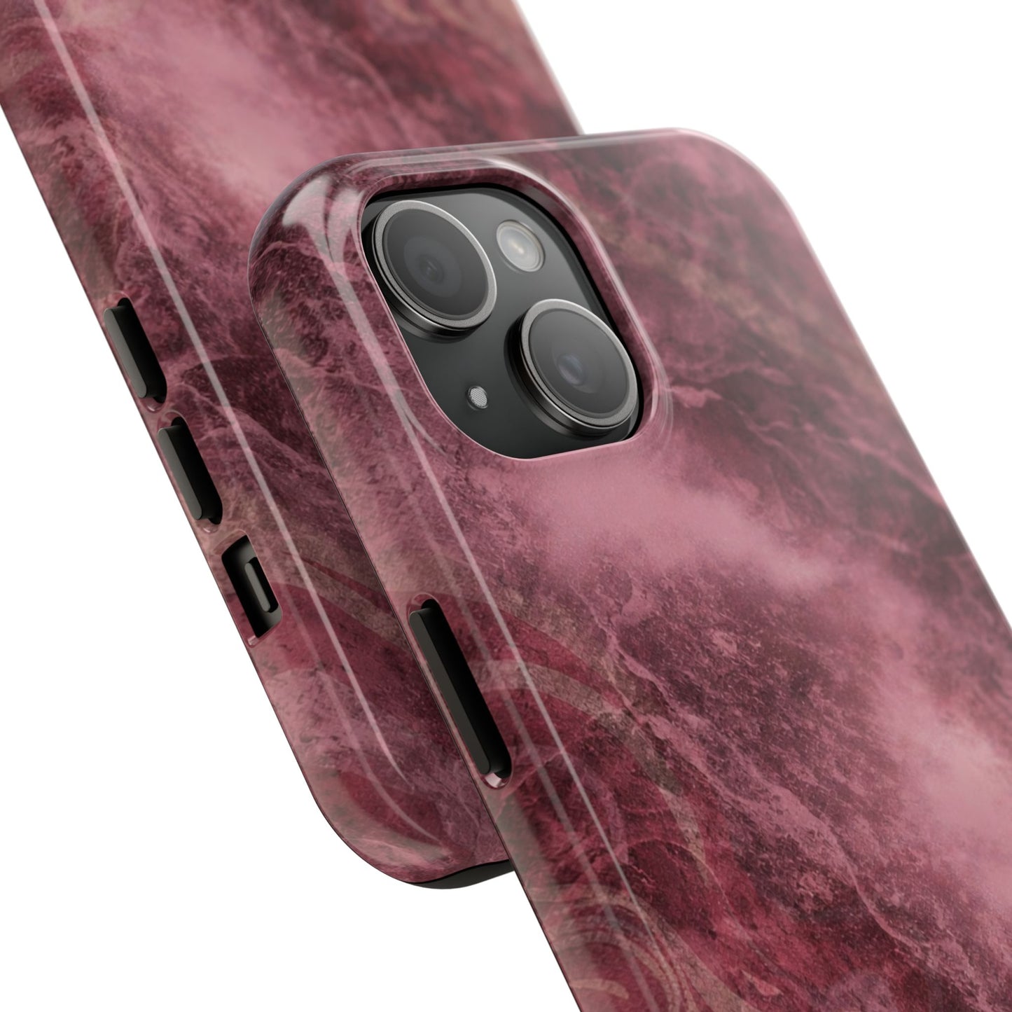 Marble Magenta - Protective Phone Case